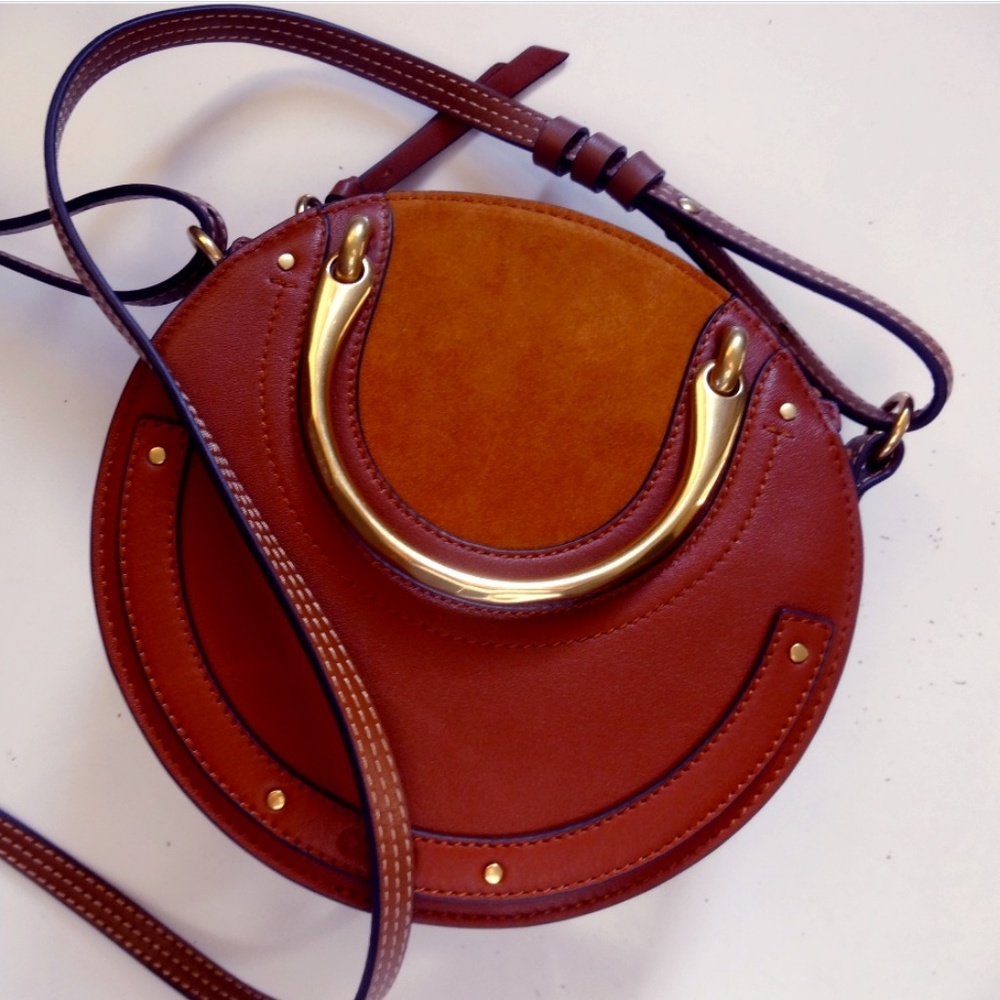Authentic Chloe Small Pixie Bag in Brown color